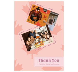 Thanks For Making Presence Photo Collage (5x7) 