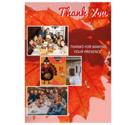 Thank You Giving Photo Collage (5x7)