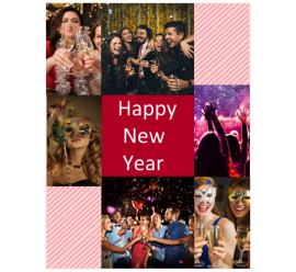 Happy New Year Photo Collage (8.5x11) 