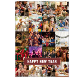 Happy New Year 2021 Photo Collage (5x7) 