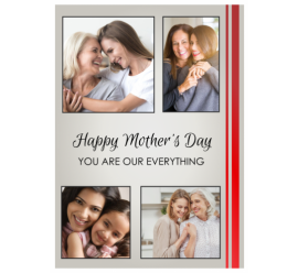 Happy Mother's Day You Are Our Everything Photo Collage (5x7)