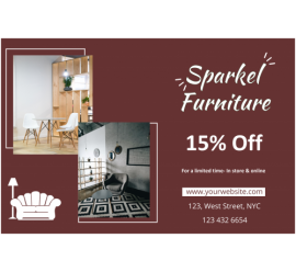 Sparkel Furniture Banner