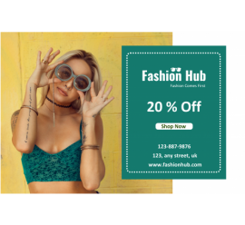 Fashion Hub Shop Banner