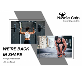 Muscle Gain Banner