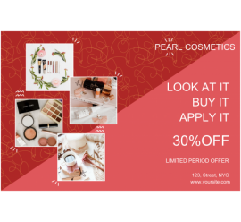 Pearl Cosmetics Banner
