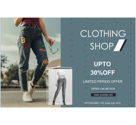 Clothing Shop Banner