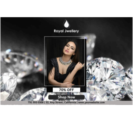 Royal Jwellery Shop Banner