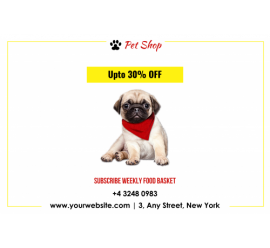 Pet Shop Banner