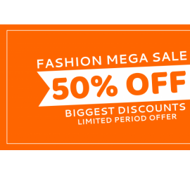 Mega Sale Banner Template 
