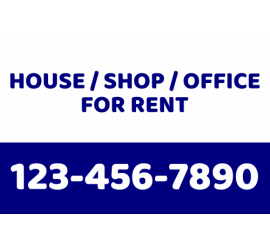 Rent Banner Template 