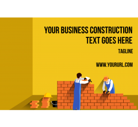 Construction Banner Template 