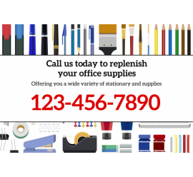 Stationery  Banner Template 
