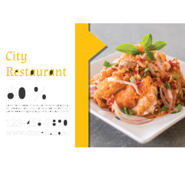 Restaurant Discount Banner