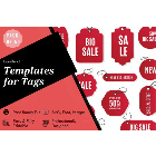 50 Tag Graphic Design Templates Bundle 