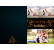 Holiday Photo Card Template 