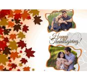 Happy Thanksgiving Card Template 