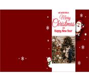 Christmas Greeting Card Template 