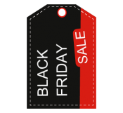 Black Friday Sale Hangtag Template 