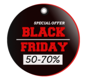 Special Offer Black Friday Tag