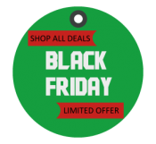 Black Friday Sale Tag 