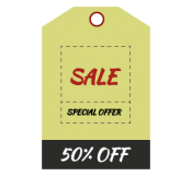 Sales & Discount Tag Template 