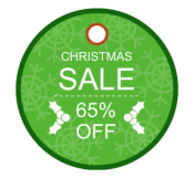 Sale Tag  For Christmas 