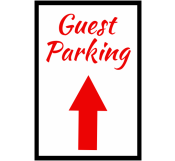 Guest Parking Signage