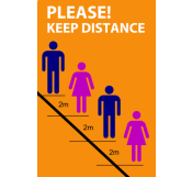 Distance Signage Template 