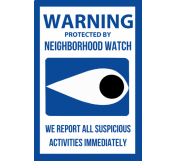 Warning Sign For Private Property 
