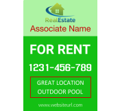 Custom Real Estate Sign 
