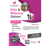 Hair Salon Flyer Template