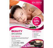 Spa Flyer Template