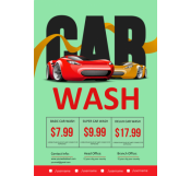 Car Wash Service Flyer