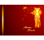 Happy Diwali Card Template 