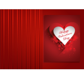 Happy Valentines Day Greeting Card 