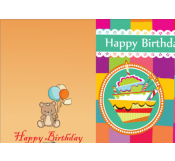 Happy Birthday Cute Card 