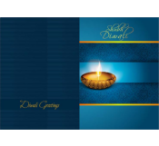 Shubh Diwali Card Template 