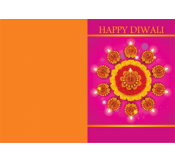 Happy Diwali Wishes Card 