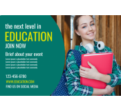 Education Fair Banner Template 