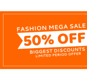 Mega Sale Banner Template 