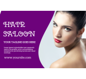 Saloon Banner Template 