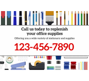 Stationery  Banner Template 