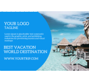 Travel Agency Banner Template 