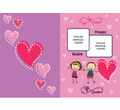 Cute Raksha Bandhan Card 