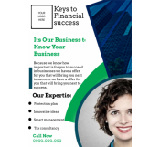 Financial Services Flyer Template 