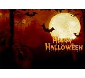 Happy Halloween Greeting Card 