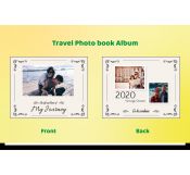 Photobook Template For Travel 