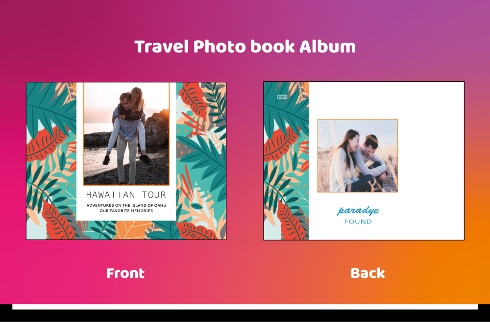 Trip and Travel Photo Album Template